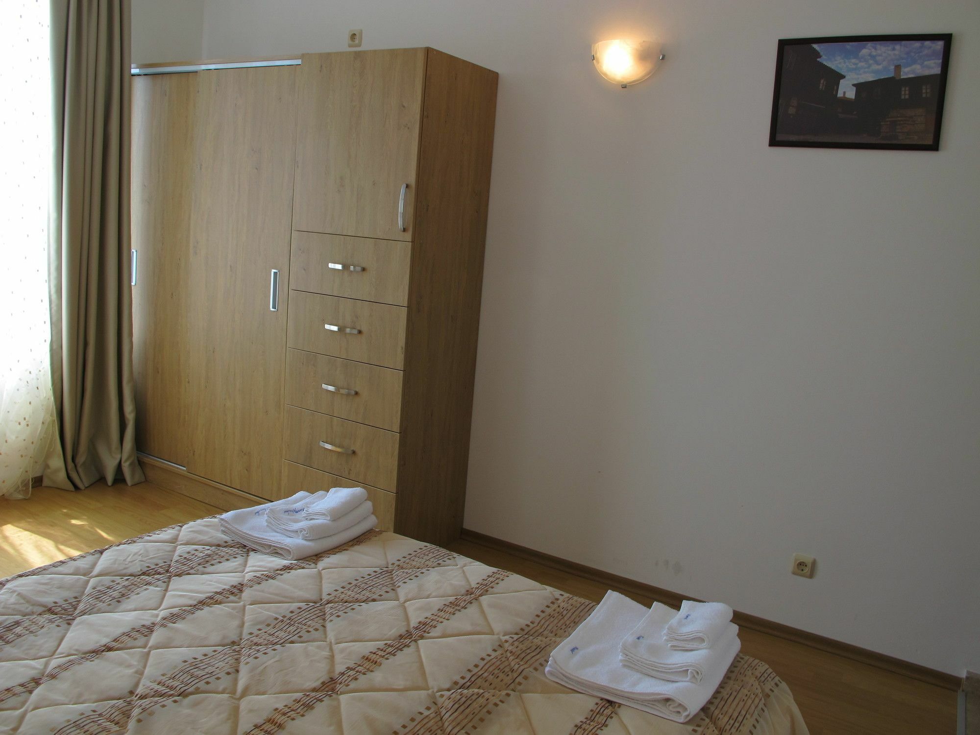 Apartment Crystal Beach 内塞伯尔 外观 照片